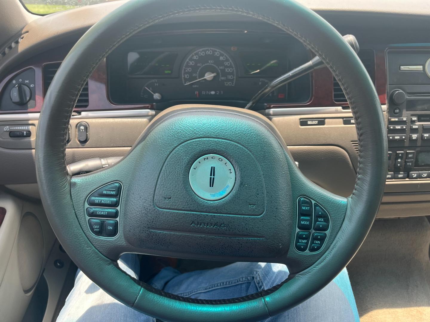 2004 SILVER /TAN Lincoln Town Car Signature (1LNHM81W54Y) with an 4.6L V8 SOHC 16V engine, 4-Speed Automatic Overdrive transmission, located at 14700 Tomball Parkway 249, Houston, TX, 77086, (281) 444-2200, 29.928619, -95.504074 - Photo#14